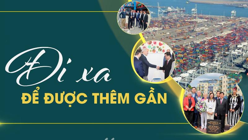 Mot nguoi dang lam viec tren may tinh, ben canh cua so mo rong ngam canh binh minh tu xa, the hien su ket hop giua cong viec va nang luong tich cuc tu thien nhien.